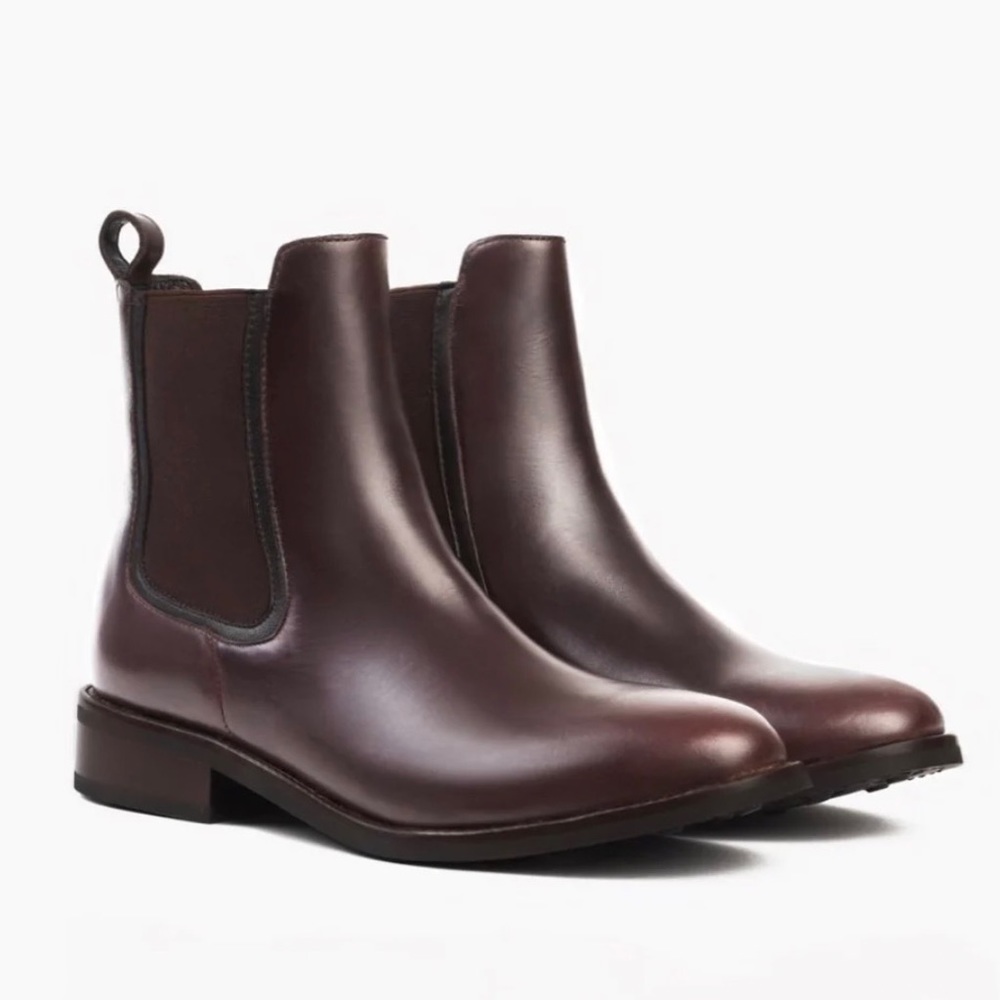 Thursday Boot Co. The Duchess Leather Ankle Boots Brown